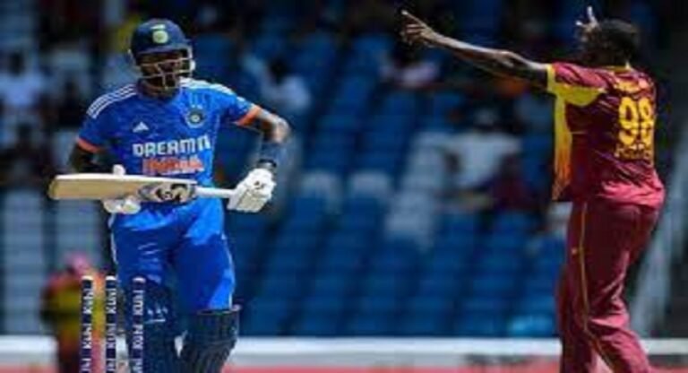 रोमांचक मुकाबले में वेस्टइंडीज ने भारत को 4 रन से हराया, इन खिलाड़ियों ने किया निराश