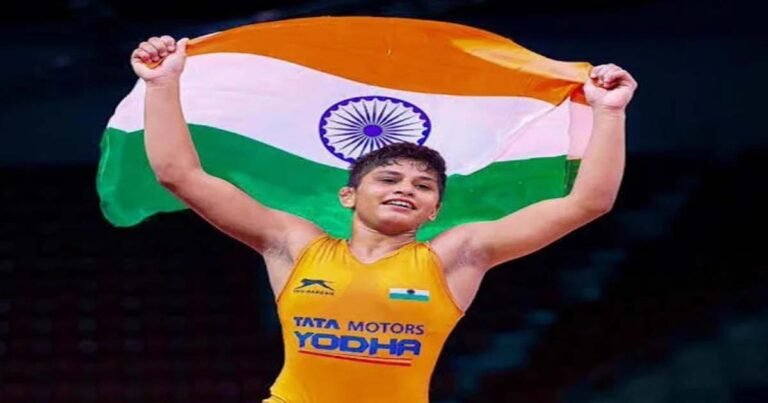 अंतिम पंघाल बनी अंडर-20 विश्व खिताब जीतने वाली पहली भारतीय महिला पहलवान