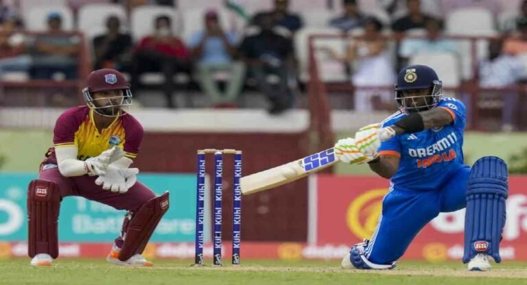 सूर्यकुमार की तूफानी पारी से भारत को वेस्टइंडीज पर मिली बड़ी जीत