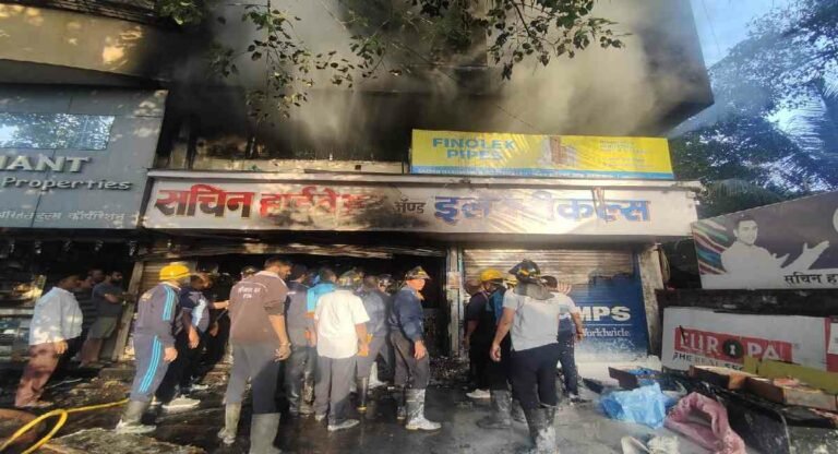 Pimpri-Chinchwad: दुकान में आग लगने से चार की मौत
