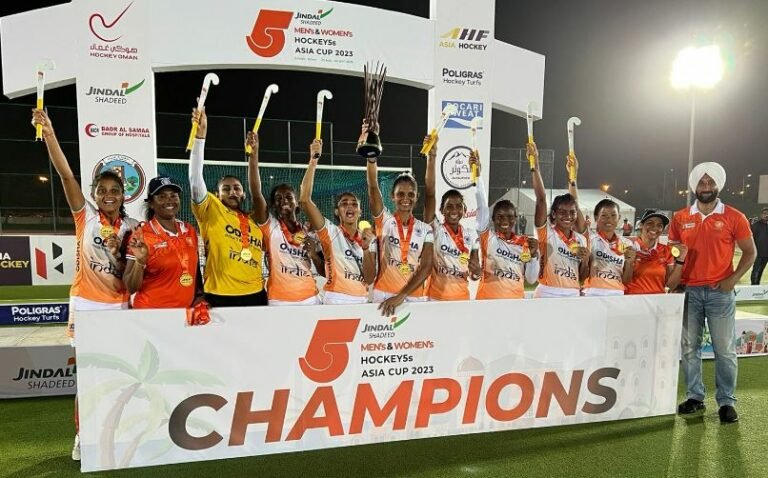 भारतीय महिला हॉकी टीम ने हॉकी एशिया कप का खिताब जीता