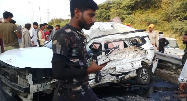 राजस्थानः सड़क हादसें में एक ही परिवार के ‘इतने’ लोगों ने गंवाई जान! जानिये, कैसे हुई दुर्घटना