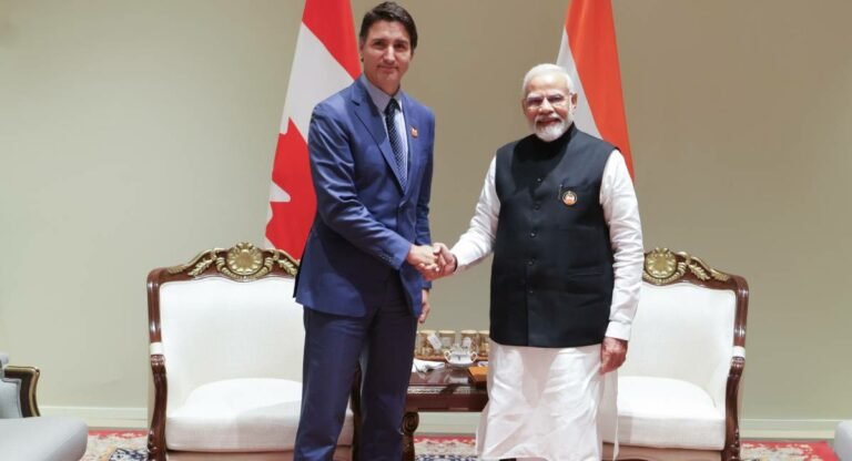 India Canada Meet: खालिस्तानियों के खलल पर भारत की दो टूक, जस्टिन ट्रूडो से पीएम मोदी की भेंट में उठा मुद्दा