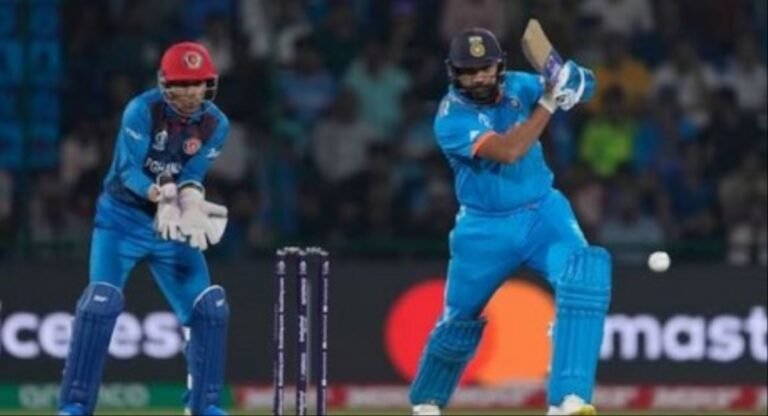 World Cup: भारत ने अफगानिस्तान को 8 विकेट से हराया, हिटमैन ने लगाई रिकॉर्डों की झड़ी