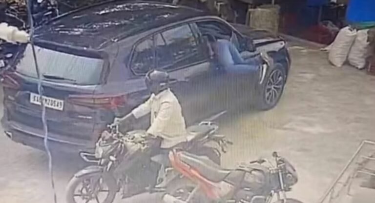 Bengaluru: करोड़ों की गाड़ी से लाखों की चोरी, सीसीटीवी वीडियो वायरल