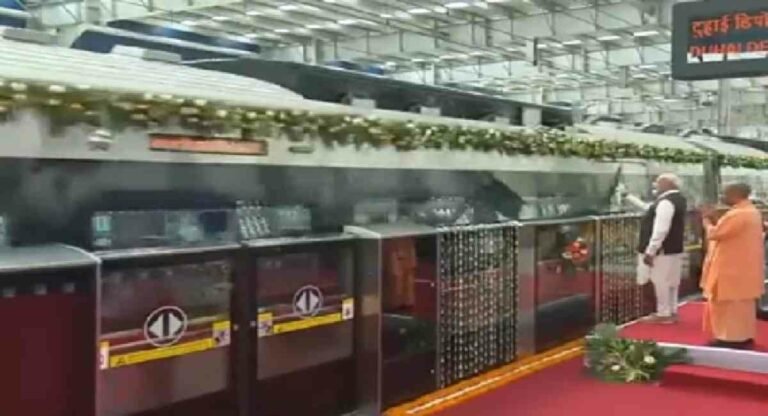 PM Modi ने राष्ट्र को सौंपी पहली हाई स्पीड रैपिड ट्रेन ‘नमो भारत’