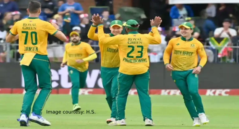 T20 match: दक्षिण अफ्रीका ने भारत को 5 विकेट से हराया