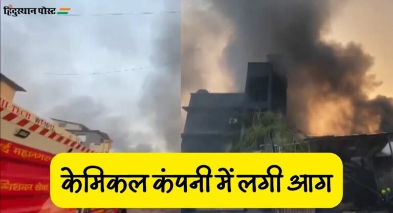 Fire: नवी मुंबई के पावने एमआईडीसी में लगी भीषण आग, दमकलकर्मी मौके पर मौजूद