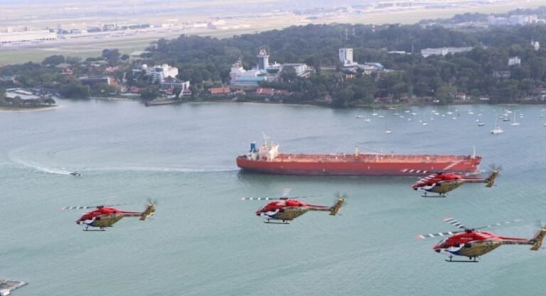 Air Force की सारंग हेलीकॉप्टर डिस्प्ले टीम सिंगापुर एयर शो के लिए तैयार, इन देशों की टीमें भी होंगी शामिल