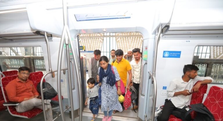 Ghaziabad: नमो भारत ट्रेन में बढ़ रहे हैं यात्री, 11 अप्रैल को बना यह रिकॉर्ड