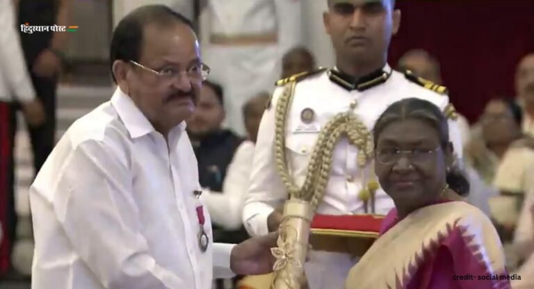 Padma Awards: वेंकैया नायडू सहित इन हस्तियों को मिला पद्म पुरस्कार