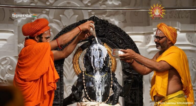 Ram Navami: राम नवमी पर ‘सूर्य तिलक’ से सुशोभित हुए रामलला