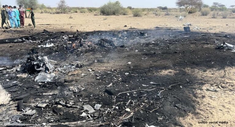 UAV Plane Crashes: भारतीय वायुसेना का विमान जैसलमेर में हुआ क्रैश
