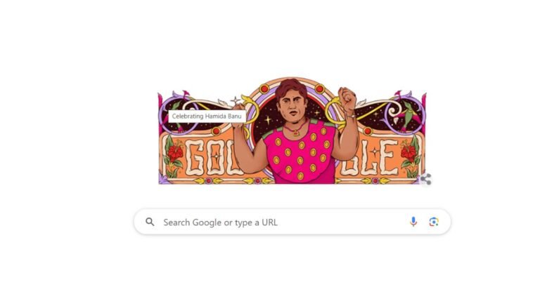 Google Doodle: गूगल ने डूडल बनाकर भारत की पहली महिला पहलवान को किया याद
