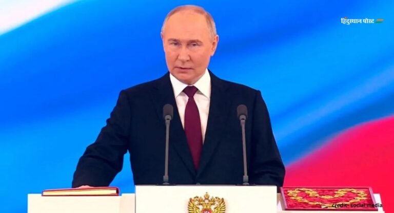 Russia: व्लादिमीर पुतिन ने रचा इतिहास, पांचवीं बार ली राष्ट्रपति पद की शपथ